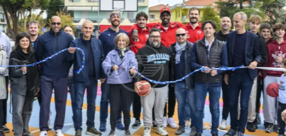 Rimini opens new basketball court at Parco Spina Verde in Miramare