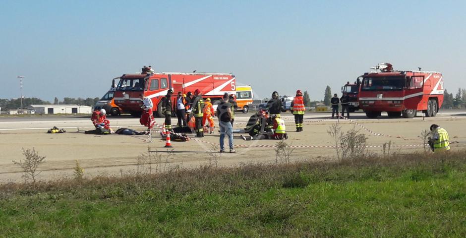 All'aeroporto “Fellini" scende in campo la sicurezza: superata la prova richiesta da Enac All'aeroporto “Fellini" scende in campo la sicurezza: superata la prova richiesta da Enac