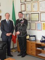 L'ambasciatore Cerboni in visita ai Carabinieri L'ambasciatore Cerboni in visita ai Carabinieri