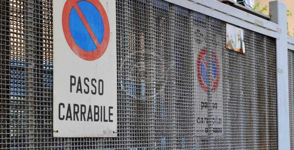 "Il canone sui passi carrai contro l’interesse pubblico e discriminatorio" "Il canone sui passi carrai contro l’interesse pubblico e discriminatorio"