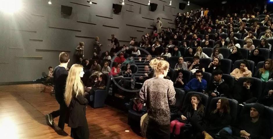 Salvatores al Cinepalace con oltre 600 studenti Salvatores al Cinepalace con oltre 600 studenti