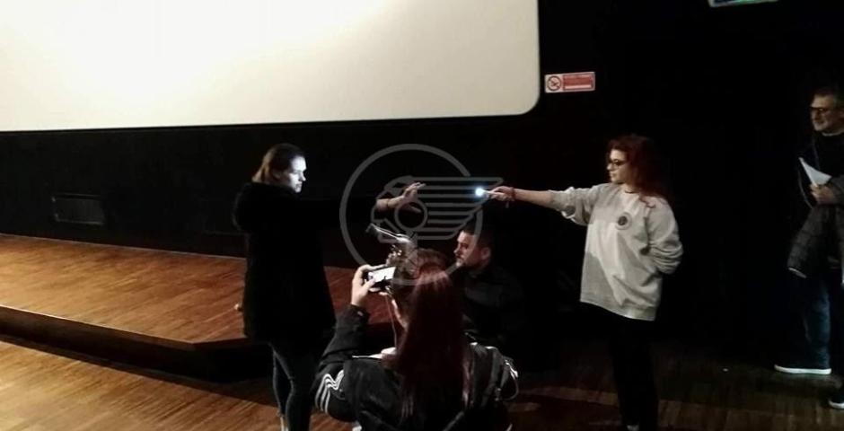 Salvatores al Cinepalace con oltre 600 studenti Salvatores al Cinepalace con oltre 600 studenti