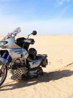 Matteo Nanni in pieno deserto del Sahara Matteo Nanni in pieno deserto del Sahara