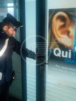 Ladri in azione di notte in uno studio medico Ladri in azione di notte in uno studio medico