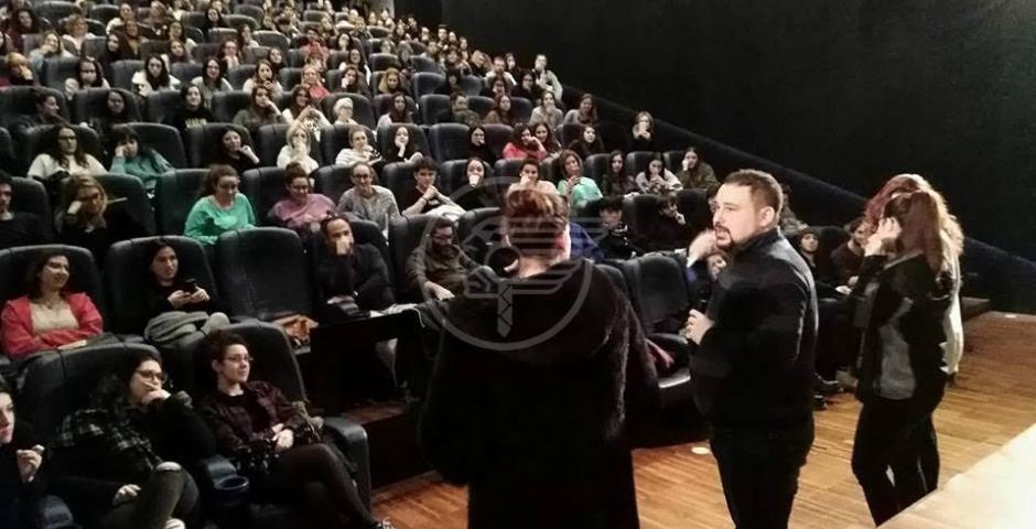 Salvatores al Cinepalace con oltre 600 studenti Salvatores al Cinepalace con oltre 600 studenti