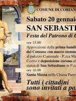 Apposizione della nuova bandiera a Coriano Apposizione della nuova bandiera a Coriano