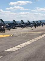 Le Frecce Tricolori all'aeroporto "Fellini" Le Frecce Tricolori all'aeroporto "Fellini"