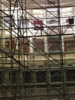 L'emozione di entrare nel cantiere del "Galli" L'emozione di entrare nel cantiere del "Galli"