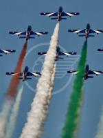 Per le Frecce Tricolori tutti con gli occhi al cielo Per le Frecce Tricolori tutti con gli occhi al cielo