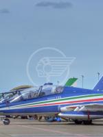 Ecco le Frecce Tricolori atterrate a Pisignano Ecco le Frecce Tricolori atterrate a Pisignano