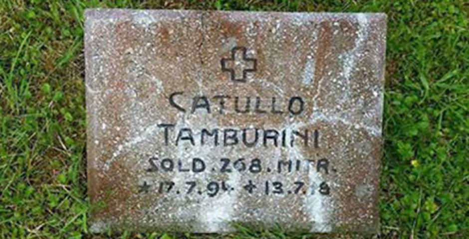 San Clemente "ritrova" il soldato Tamburini San Clemente "ritrova" il soldato Tamburini
