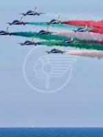Il grazie del sindaco Ceccarelli alle Frecce Tricolori Il grazie del sindaco Ceccarelli alle Frecce Tricolori
