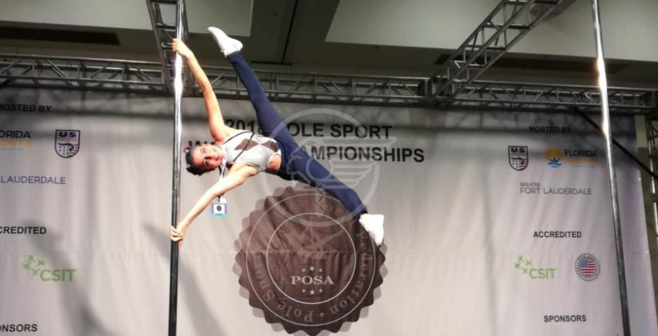 Pole dance: la Dipilato argento ai mondiali in Florida Pole dance: la Dipilato argento ai mondiali in Florida