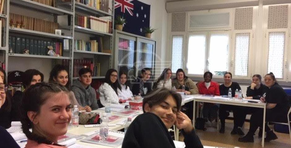 Studenti australiani al San Pellegrino Studenti australiani al San Pellegrino