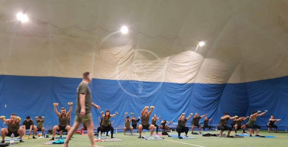 Ginnastica Dinamica Militare: spettacolo a Villa Verucchio Ginnastica Dinamica Militare: spettacolo a Villa Verucchio