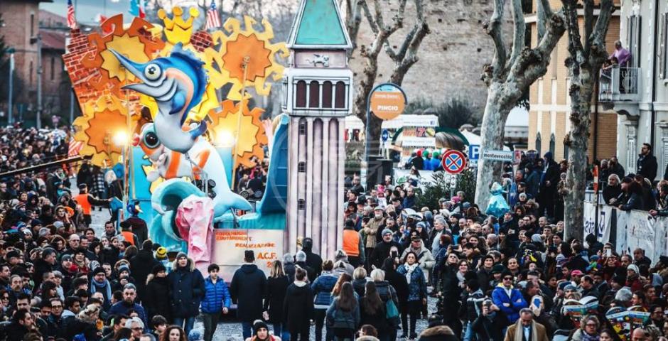 I parchi Costa tornano al Carnevale di Fano I parchi Costa tornano al Carnevale di Fano