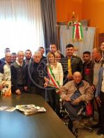 Gli ospiti di Casa Betania ricevuti in Comune Gli ospiti di Casa Betania ricevuti in Comune