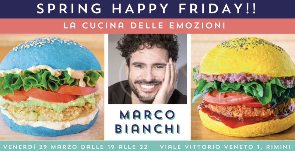Il food mentor Marco Bianchi a Flower Burger Il food mentor Marco Bianchi a Flower Burger