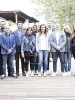 Domenica la Pontis sale a bordo del pullman elettorale Domenica la Pontis sale a bordo del pullman elettorale