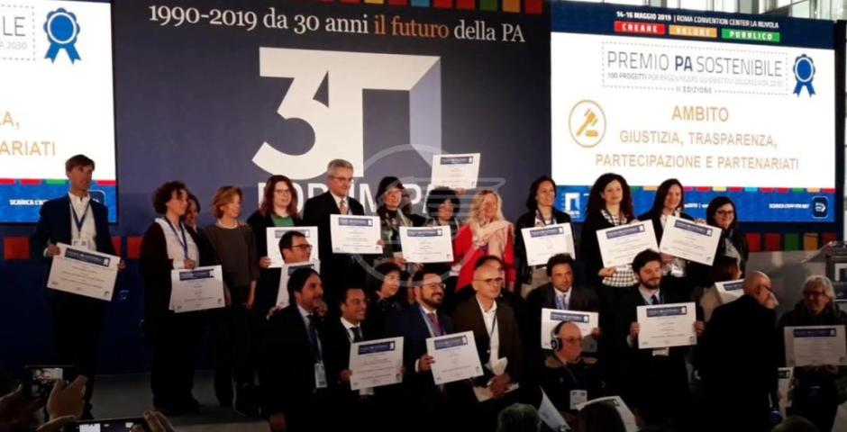 Lotta alla criminalità, Forum PA premia il Comune Lotta alla criminalità, Forum PA premia il Comune