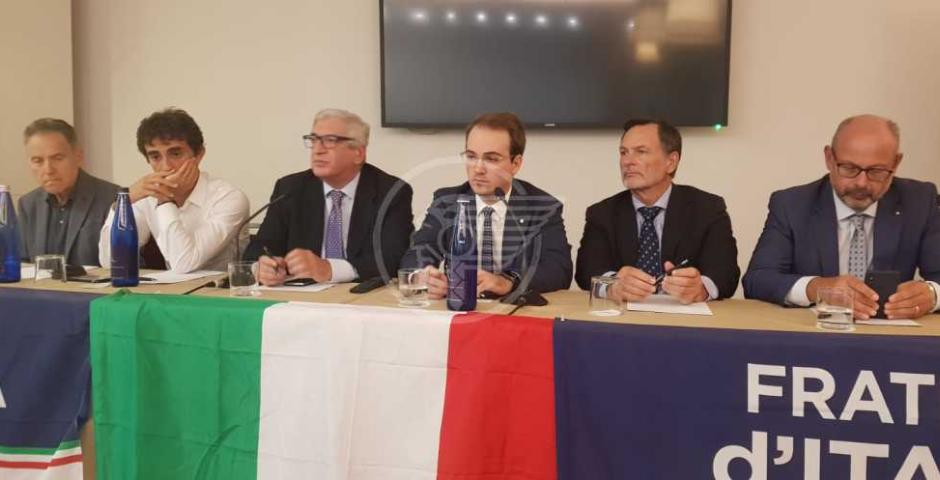 Fratelli d'Italia inizia la campagna per le Regionali Fratelli d'Italia inizia la campagna per le Regionali