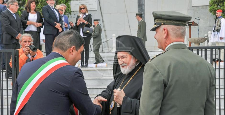 Ricordati i Caduti greci nella battaglia di Rimini Ricordati i Caduti greci nella battaglia di Rimini