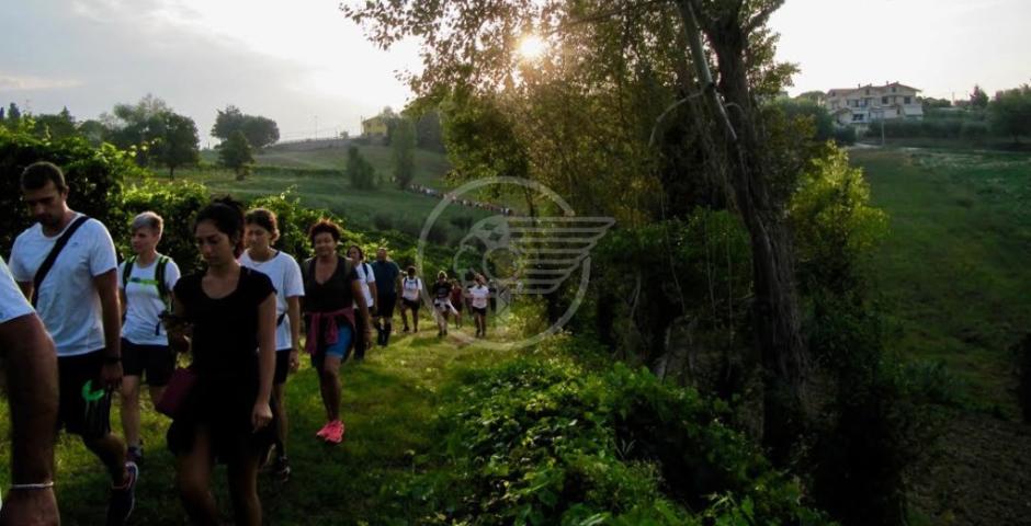 Oltre 140 persone alla Camminata all'alba Oltre 140 persone alla Camminata all'alba