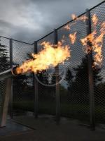 La fiamma dedicata al Sic per gli ospiti del Motomondiale La fiamma dedicata al Sic per gli ospiti del Motomondiale