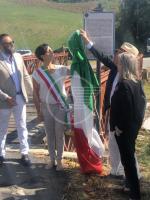 Scoperta targa bilingue sul Ponte Bailey di Verucchio Scoperta targa bilingue sul Ponte Bailey di Verucchio