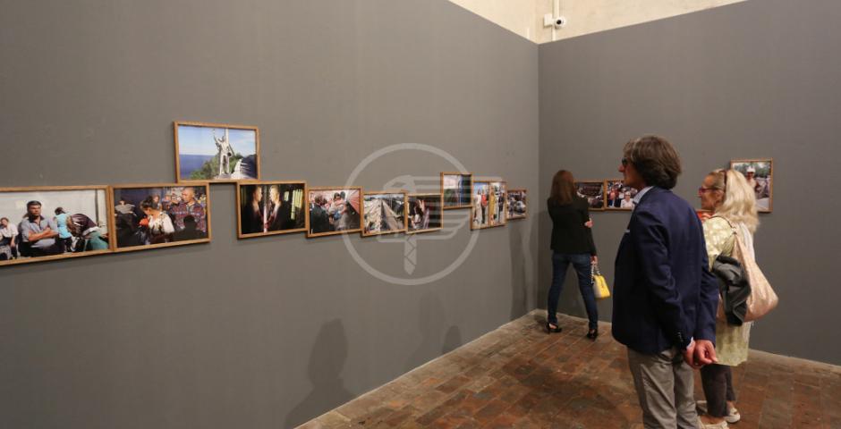 Inaugurata la mostra di Marco Pesaresi Inaugurata la mostra di Marco Pesaresi