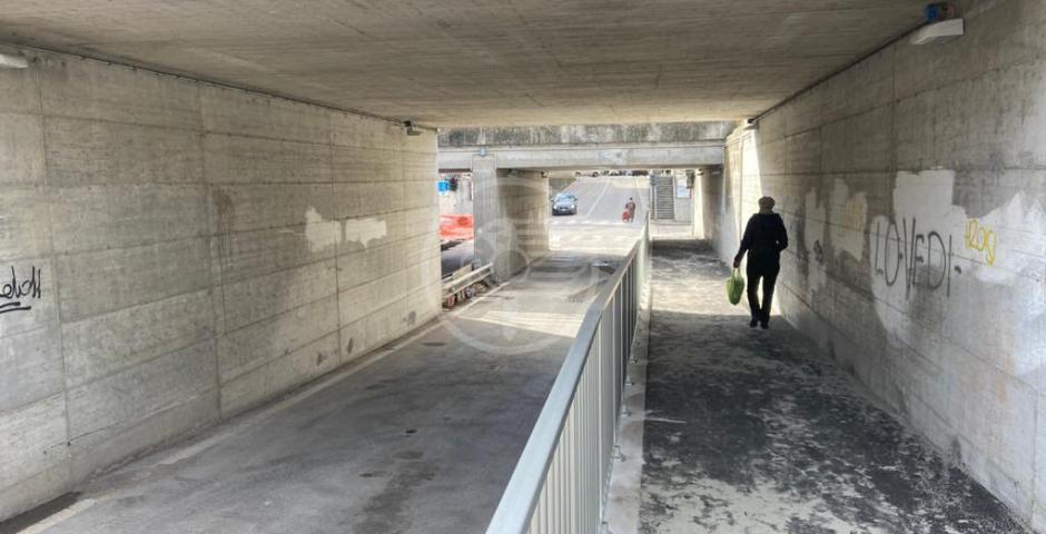 Terminati i lavori al sottopasso di via Liguria Terminati i lavori al sottopasso di via Liguria