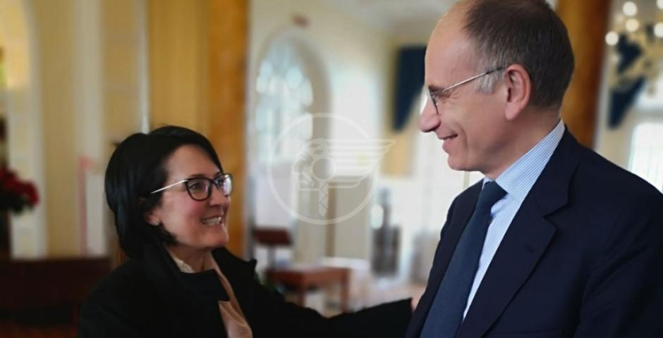 Da Enrico Letta sostegno pieno alla Petitti Da Enrico Letta sostegno pieno alla Petitti