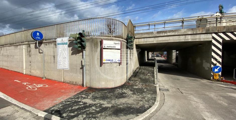 Terminati i lavori al sottopasso di via Liguria Terminati i lavori al sottopasso di via Liguria