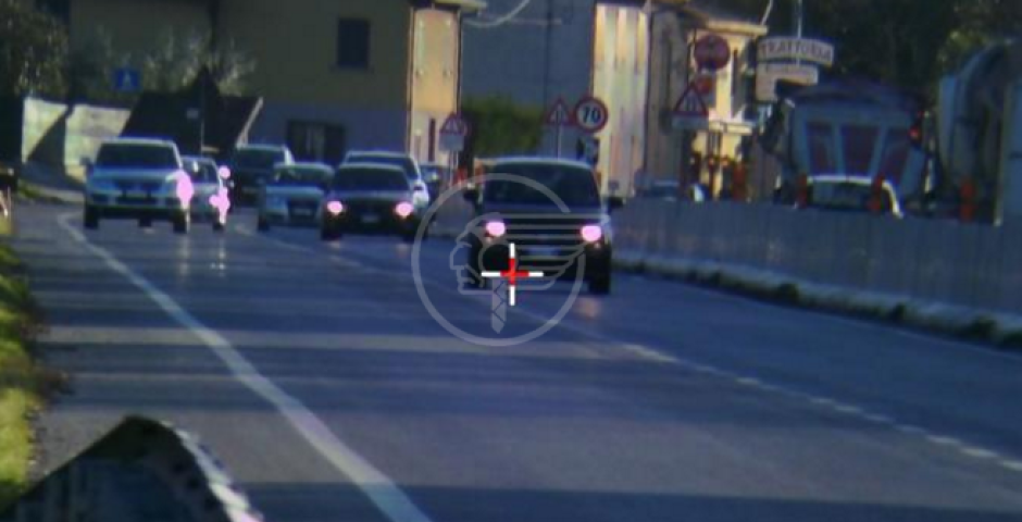 Superstrada per San Marino o autodromo? Sorpreso a 179 km/h Superstrada per San Marino o autodromo? Sorpreso a 179 km/h