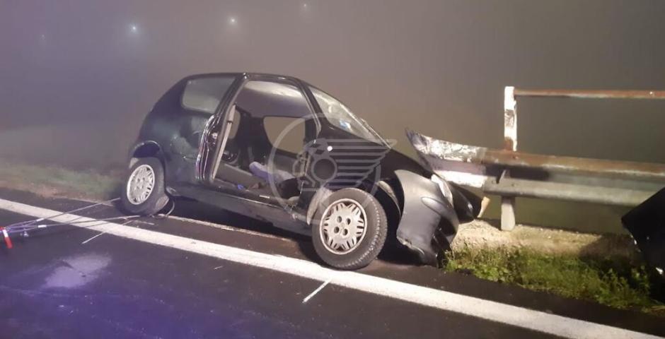 Fuori strada sulla via Ravenna, grave 84enne trasportata al Bufalini Fuori strada sulla via Ravenna, grave 84enne trasportata al Bufalini