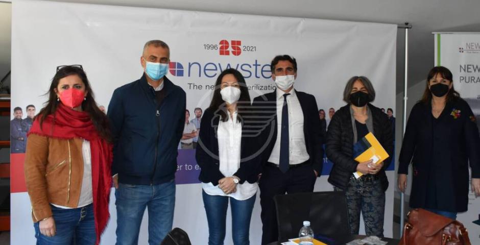 Sadegholvaad, l'assessore regionale Priolo e la Rossi in visita a Newster e delfinario Sadegholvaad, l'assessore regionale Priolo e la Rossi in visita a Newster e delfinario