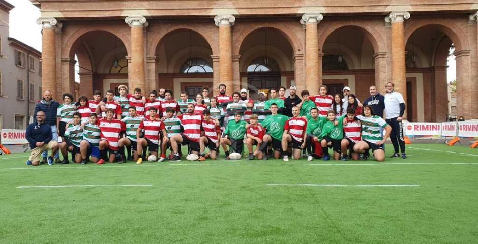 Rugby nelle ore della movida: uno spettacolo in pieno centro storico Rugby nelle ore della movida: uno spettacolo in pieno centro storico