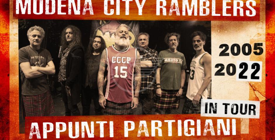 Per la Festa della Liberazione un concerto gratuito dei Modena City Ramblers Per la Festa della Liberazione un concerto gratuito dei Modena City Ramblers