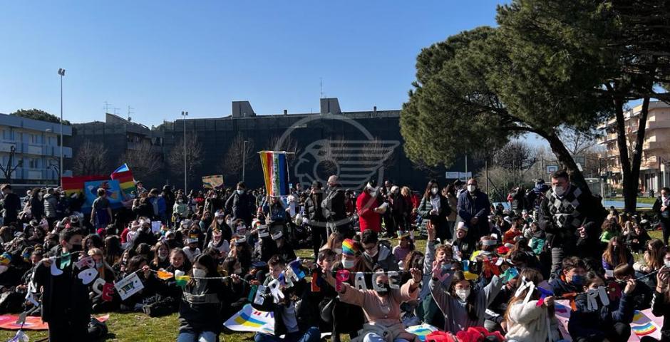 In mille per dire NO alla guerra In mille per dire NO alla guerra