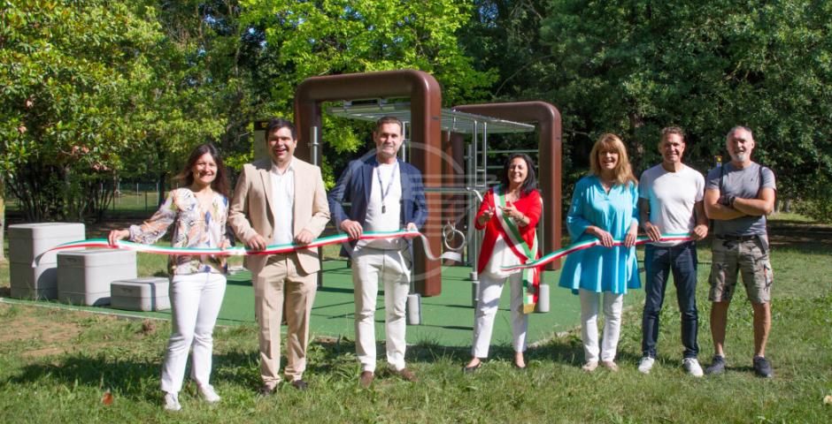 Al Parco della Resistenza a Riccione una nuova installazione per l’allenamento dedicata all’esercizio fisico e al benessere Al Parco della Resistenza a Riccione una nuova installazione per l’allenamento dedicata all’esercizio fisico e al benessere