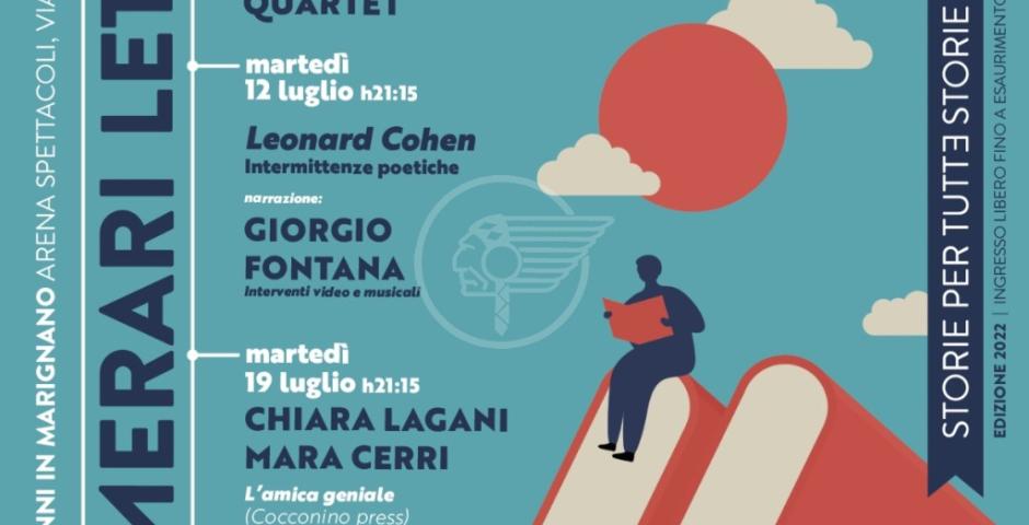 Itinerari Letterari: torna la Rassegna anche per il 2022 e parte con un evento speciale in occasione de “La Notte Rosa” Itinerari Letterari: torna la Rassegna anche per il 2022 e parte con un evento speciale in occasione de “La Notte Rosa”