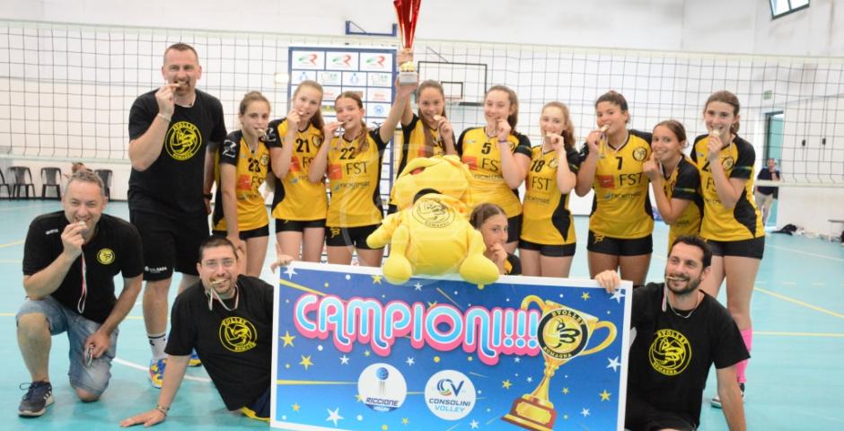 Bvolley Romagna campione regionale: le "apine" centrano l'impresa Bvolley Romagna campione regionale: le "apine" centrano l'impresa