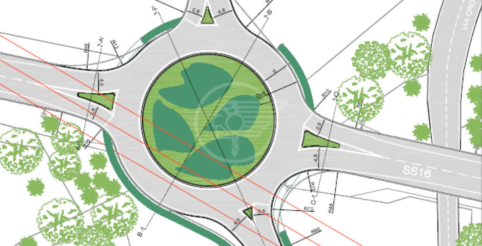 Nuova rotatoria sulla Statale 16: ora è il momento di selezionare l'impresa dei lavori Nuova rotatoria sulla Statale 16: ora è il momento di selezionare l'impresa dei lavori