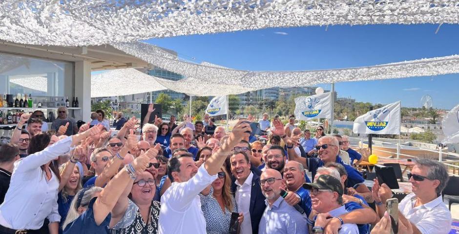 Morrone con Salvini al "Nettuno": "Siamo una buona squadra" Morrone con Salvini al "Nettuno": "Siamo una buona squadra"