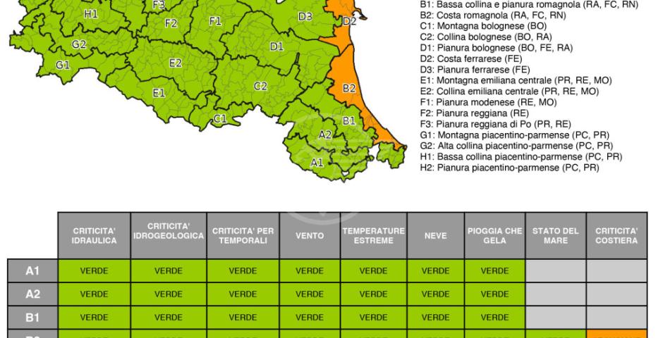 Ingressione marina ed erosione dei litorali: nuova allerta meteo arancione  Ingressione marina ed erosione dei litorali: nuova allerta meteo arancione