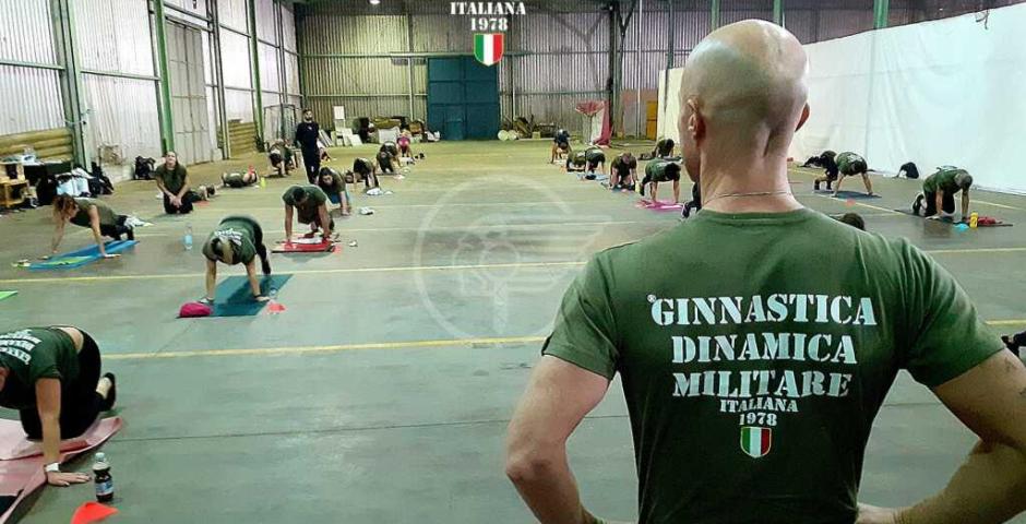 Ginnastica Dinamica Militare Italiana scende in campo per lo IOR Ginnastica Dinamica Militare Italiana scende in campo per lo IOR
