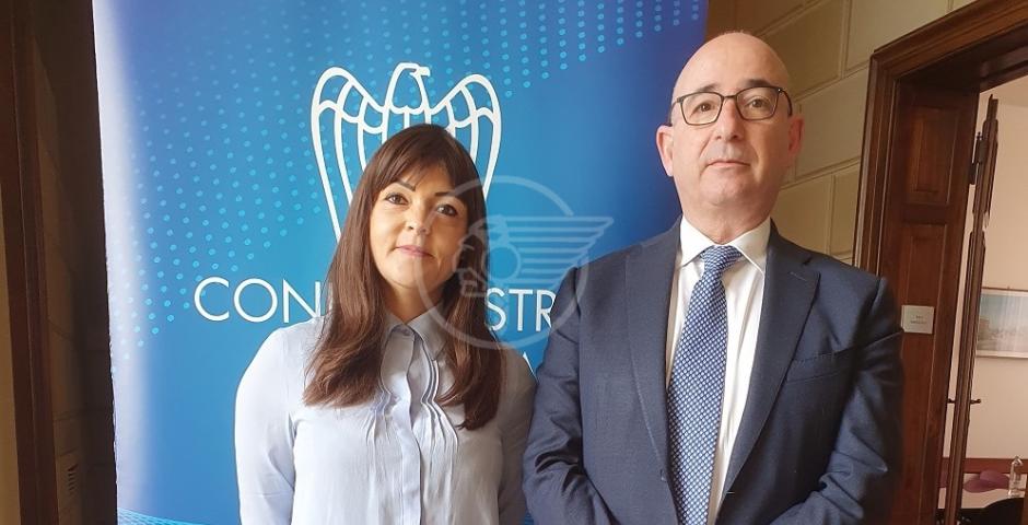 Confindustria incontra l'on. Buonguerrieri sulle priorità del territorio Confindustria incontra l'on. Buonguerrieri sulle priorità del territorio