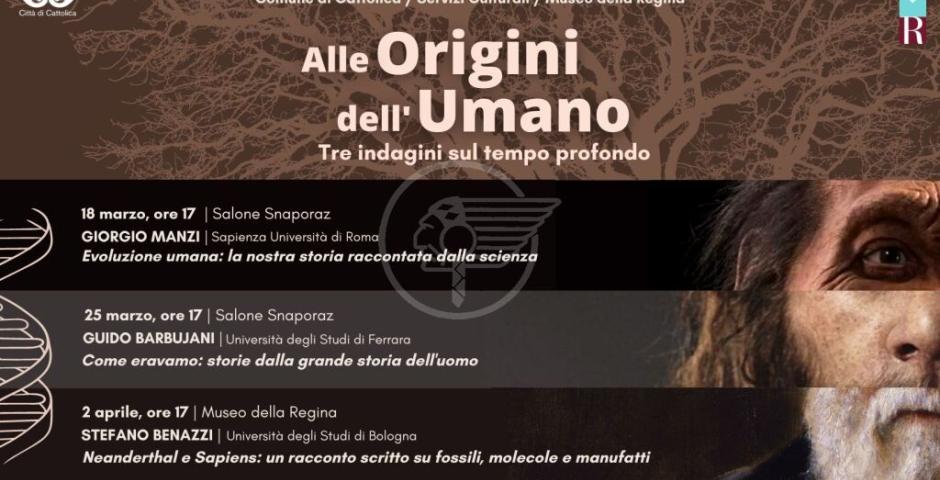 Alle Origini dell'Umano, tre indagini sul tempo profondo al Museo della Regina Alle Origini dell'Umano, tre indagini sul tempo profondo al Museo della Regina