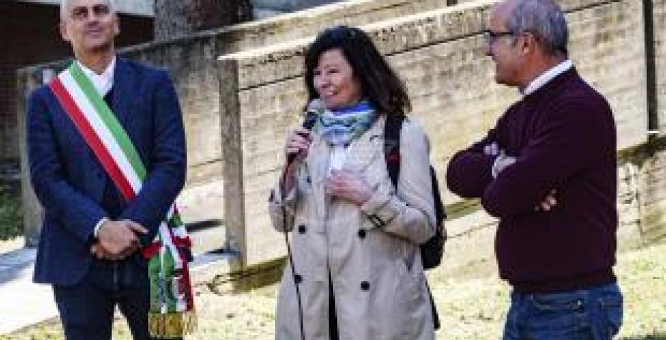 Questa mattina la cerimonia di intitolazione del giardino porterà il nome del giornalista Marco Magalotti Questa mattina la cerimonia di intitolazione del giardino porterà il nome del giornalista Marco Magalotti