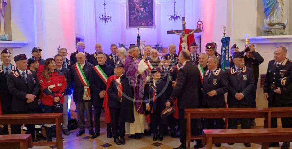 Precetto pasquale: la cerimonia dell'ANC con sindaci e carabinieri Precetto pasquale: la cerimonia dell'ANC con sindaci e carabinieri